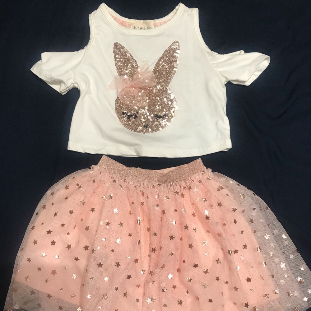🌼🌸🌱🐰2 piece Bunny TuTu outfit!🐰🌱🌸🌼